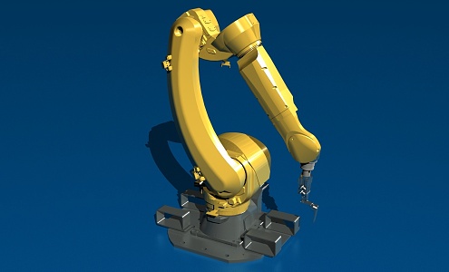 Industrial Robot Mechanical Arm Mechanical Arm Manipulator 3d model