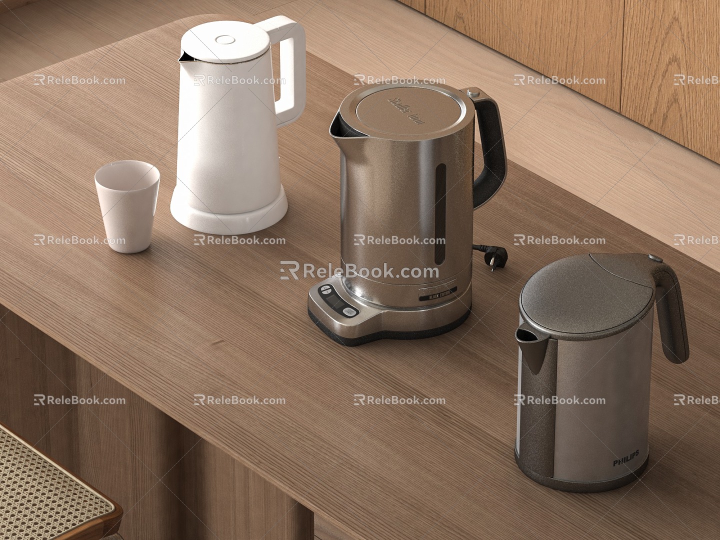 Electric kettle 3d model