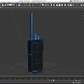 Black Motorola Industrial Two Way Radio Communication Device For Professional Use