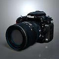 DSLR Camera Card Machine Digital Camera Digital Camera Photographic Equipment 3d model