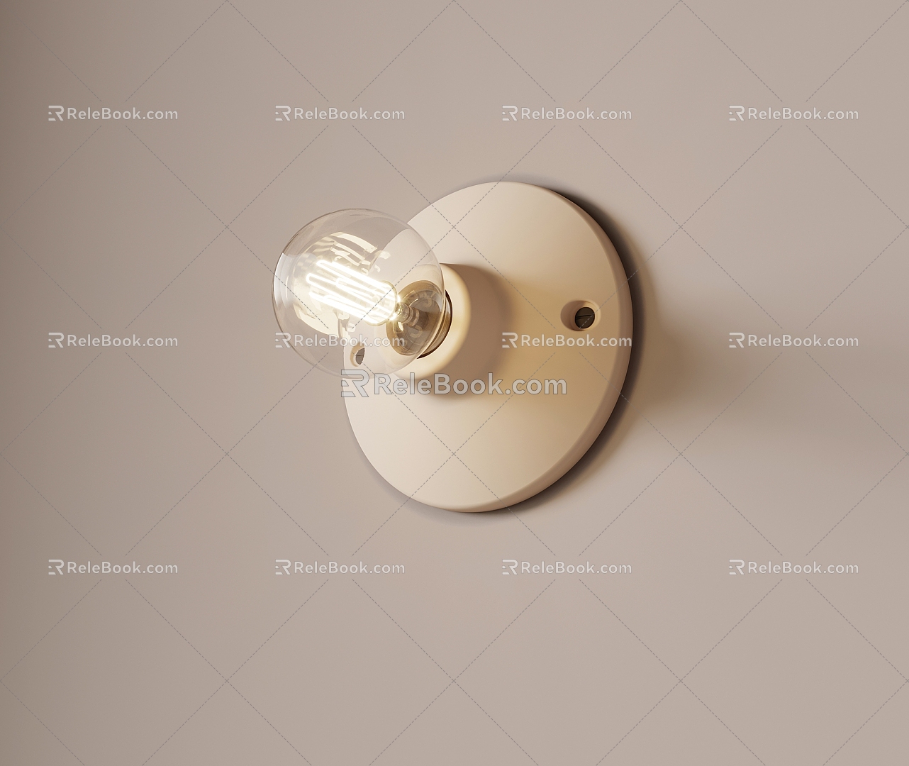 10 bulbs modern lamps incandescent lamp wall lamp 3d model