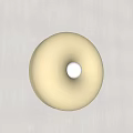 modern wall lamp round wall lamp 3d model