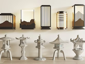 landscape lamp 3d model