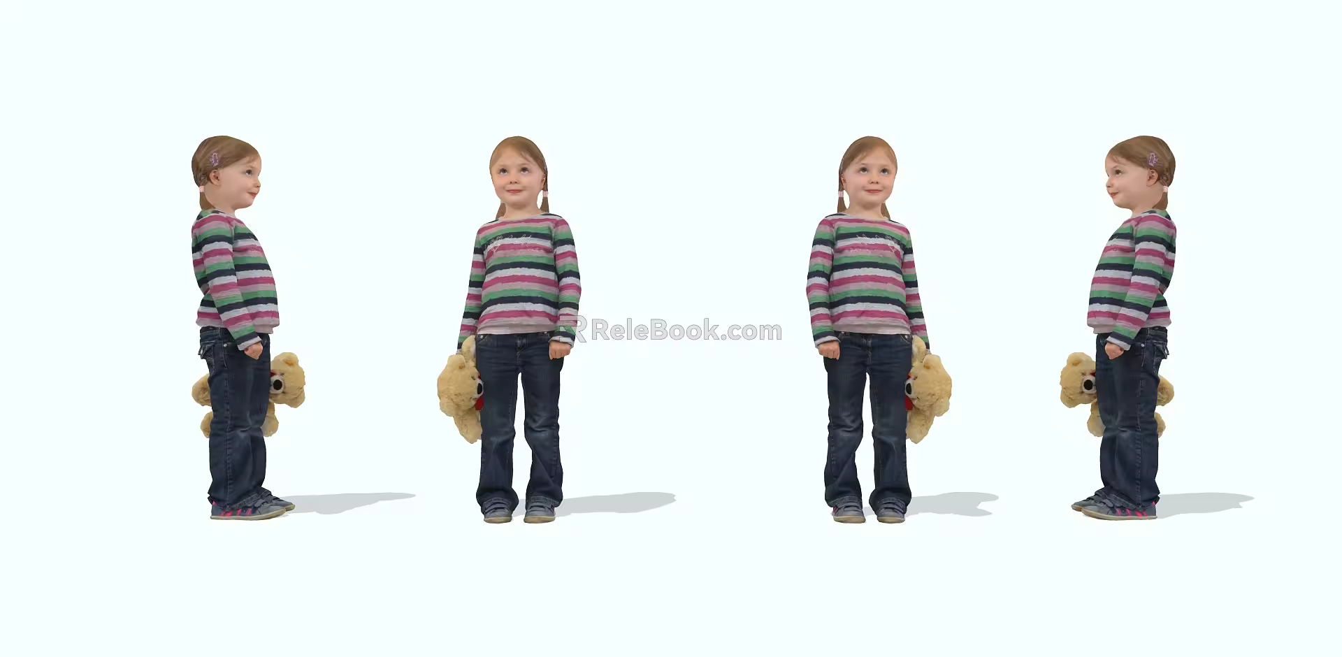 Child Character Child 3d model