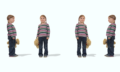 Child Character Child 3d model