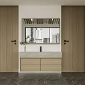 Modern Office Interior With Wooden Ceiling Slats Glass Partitions Reception Desk And City View Window