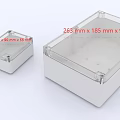 Practical Household Clear Plastic Storage Boxes Different Sizes for Home Organizing
