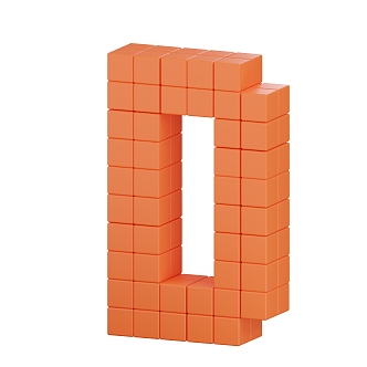 English Alphabet English Alphabet 3d model