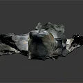 Natural Cave Interior Featuring Rock Formations And Central Stone Opening With Textured Walls