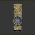 Military Camouflage Truck Equipped With Satellite Dish Antenna And Communication Equipment