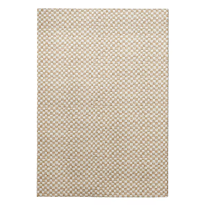 Square Rug With Woven Textured Pattern And Geometric Design For Modern Home Decor 3d model