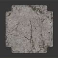 INDUSTRIAL LOFT COLUMN STONE COLUMN STONE COLUMN 3d model