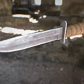 Dagger Sabre Tool Knife Field Dagger Military Dagger Knife Low Face Number Low Model Simple Model Game Next Era Movie and TV Level Super Realism 3d model