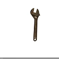 Hardware Tools Industrial Adjustable Wrench with Durable Metal Construction and Adjustable Jaw for Repair