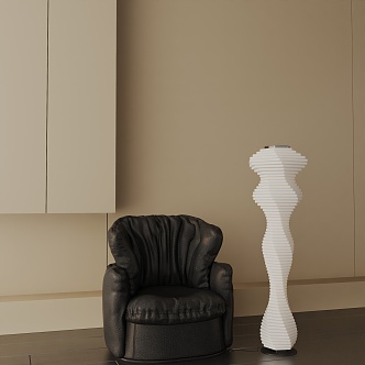 Modern floor lamp 3d model