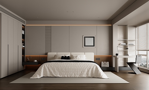 Bedroom Master Room 3d model