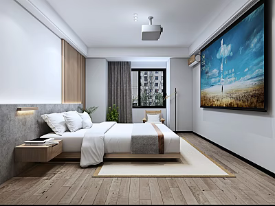 Hotel Rooms Modern Rooms 3d model Hotel Rooms Modern Rooms 3d model