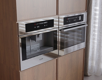 Built-in Oven Steam Oven Microwave Oven 3d model