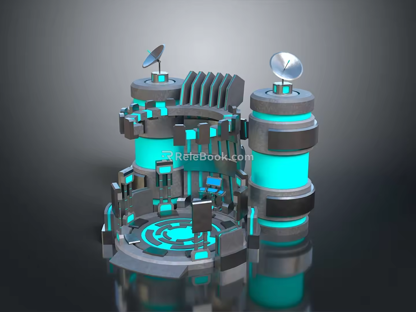 Sci-fi Items Sci-fi Components High-tech Components Sci-fi Equipment Sci-fi Scene Sci-fi Environment Game Scene 3d model
