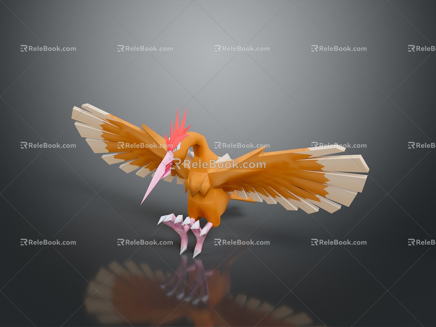 Eagle Large Eagle Owl Raptor Falcon Bird Bird Bird Animal Game Animal 3d model