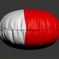 Red And Silver Decorative Ball For Home Living Room Daily Use Accessory