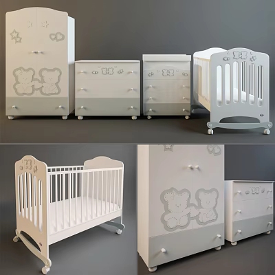 Crib 3d model