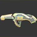 Science Fiction Firearms Next Generation Firearms Science Fiction Game Gun Game Firearms Game Gun Concept Gun Laser Gun 3d model