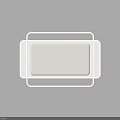 Modern White Ceiling Lights With Various Shapes And Stylish LED Illumination Design