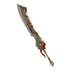New Year's Knives Activities Weapons Legendary Weapons Have More Knives Year by Year Times Big Knives 3d model