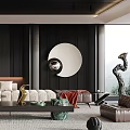 Luxury Modern Living Room Interior With Stylish Furniture
