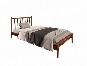 Modern Single Bed 3d model