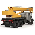 Crane Vehicle Motor Vehicle Function Vehicle Crane Machinery 3d model