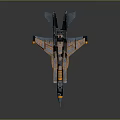 Modern Fighter Jacques Fighter 3d model