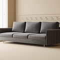 Multiplayer sofa sofa 3d model