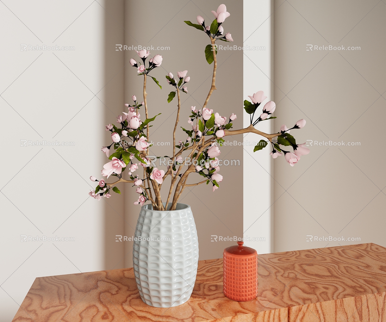 Modern Flower Vase 3d model