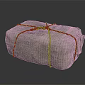 Cement Package Wrapped in Rough Cloth Tied with Rope 50kg Industrial Storage