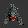 Monster Monster Monster Monster Monster Warrior Alien Monster Alien Monster 3d model