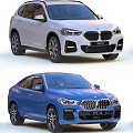 Different Colored SUV Cars Showcased In White Black Blue And Red