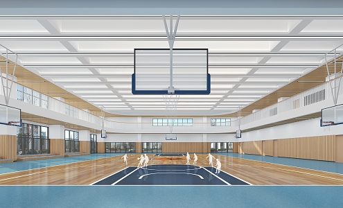 Gymnasium 3d model