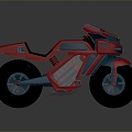 Motorcycle Two-wheeled Motorcycle Cross-country Motorcycle Road Race Motorcycle Motor Vehicle Transport 3d model