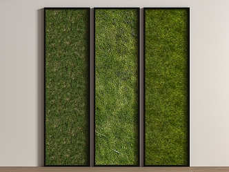 Green Plant Wall Grassland Green Plant Wall Plant Wall Moss Wall Moss Green Plant Wall Grassland 3d model