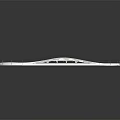 Modern High Speed Train Moving On Elevated Railway Track With Streamlined Design