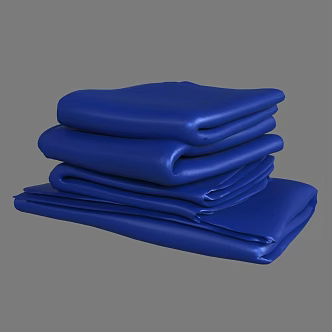 Towel Bath Towel Folding Towel Folding Bath Towel Blanket Hotel Towel Bath Towel Folding Quilt Hand Towel Bath Towel Wipe Cotton Cloth 3d model