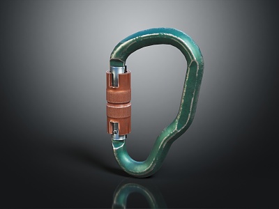 Modern Hook Mountaineering Hook Hanging Buckle 3d model