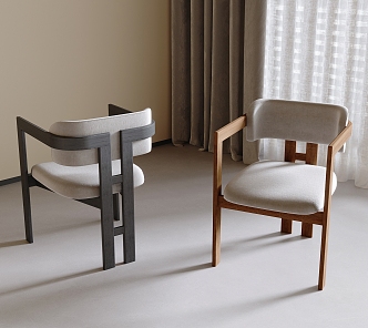 Dining Chair Single Chair 3d model