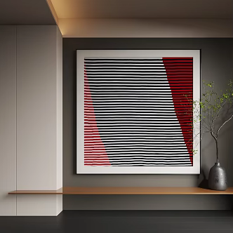 Modern Abstract Hanging Painting Modern Italian Hanging Painting Modern Light Luxury Hanging Painting Modern Texture Hanging Painting Modern Decorative Painting 3d model