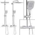 Stainless Steel Shower Shower 3d model