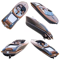 Multiple Luxury Yachts Showcasing Sleek Designs
