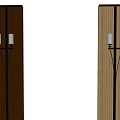 Modern sales department screen partition wall lamp 3d model