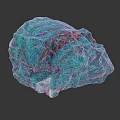 Green Crystalline Mineral Specimen With Rough Texture And Natural Formation